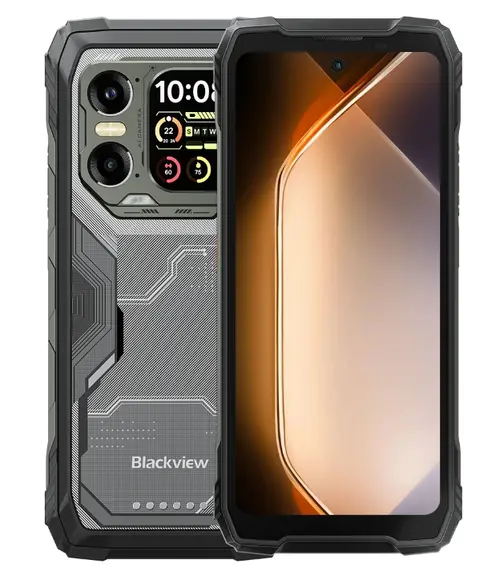 Telefon mobil Blackview Xplore 1, Ecran IPS 6.78inch, Procesor MediaTek Dimensity 7050 Octa-Core, 12GB RAM, 256GB Flash, Camera Duala 64 + 20 MP, Wi-Fi, Android, 5G, Dual SIM (Negru)
