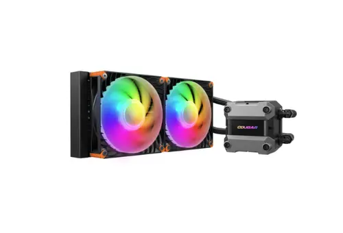 Cooler CPU Cougar Poseidon Ultra 240, aRGB, 500-2200 RPM (Negru)