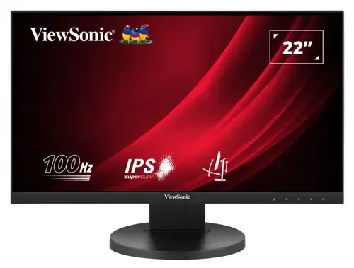 Monitor IPS LED ViewSonic 21.5inch VG2208A-HD, Full HD (1920 x 1080), VGA, HDMI, DisplayPort, Pivot (Negru)