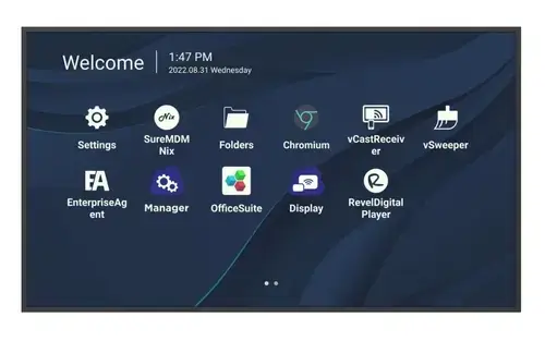 Ecran Profesional TFT LCD LED ViewSonic 65inch CDE6530, UHD (3840 x 2160), HDMI, WiFi, Boxe (Negru)