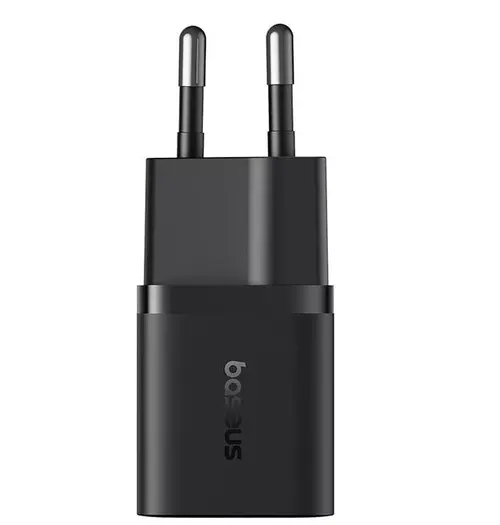 Incarcator retea Baseus GaN5 mini, Quick Charge 25W, 1 x USB Type-C (Negru)