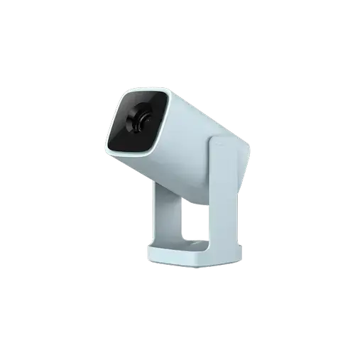 Videoproiector Xiaomi Wanbo Cube 1, LCD, 200 ISO lumeni, Android TV 11, Difuzor 8 W, HDMI, USB, AUX (Albastru)