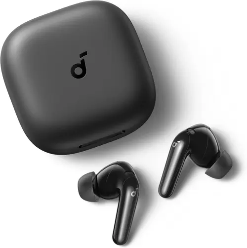 Casti True Wireless Anker Soundcore R60i, ANC, Hi-Res Sound, Autonomie 50 ore, IP55, Bluetooth 6.1 (Negru)