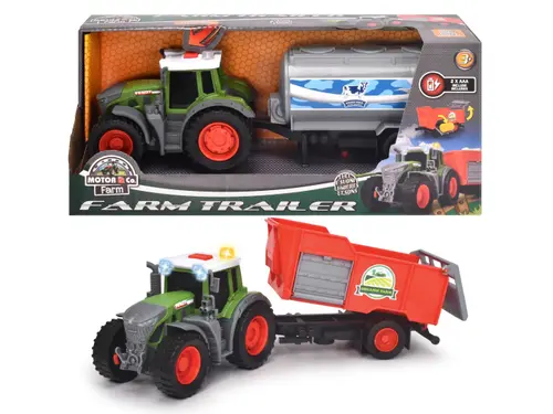 Tractor cu remorca - remorca agricola Fendt (Multicolor)