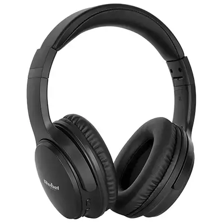 Casti Stereo Wireless Rebel SLU0056B, Bluetooth, Microfon (Negru)