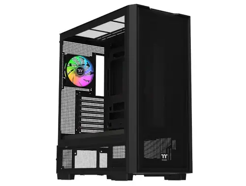 Carcasa Thermaltake S380 TG aRGB, Middle Tower, Fara sursa (Negru)