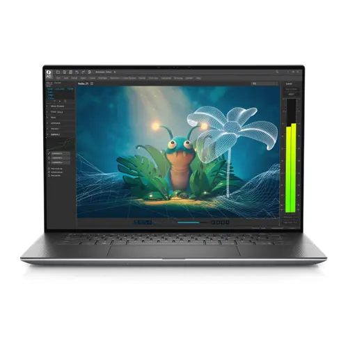 Laptop refurbished DELL Precision 5570, Intel Core i7-12800H 3.70 - 4.80GHz, 32GB DDR5, 1TB SSD, 15.6 " FHD+, NVidia RTX A1000 4GB, Webcam, Grad A- (ecran zgâriat)