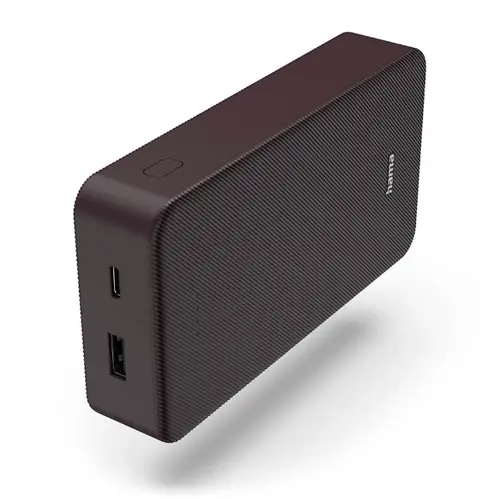 Acumulator extern Hama Colour 20, 20000 mAh, USB-C, USB-A (Mov)