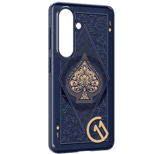 Husa Protectie Spate Spigen Magnet Case (Fearless) GP-FPS942PGBNW pentru Samsung Galaxy S26 (Albastru)