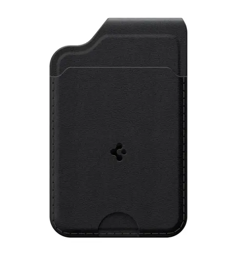 Portofel magnetic pentru carduri Spigen GP-TOU026PGBBW - Magnet Card Wallet, Universal (Negru)