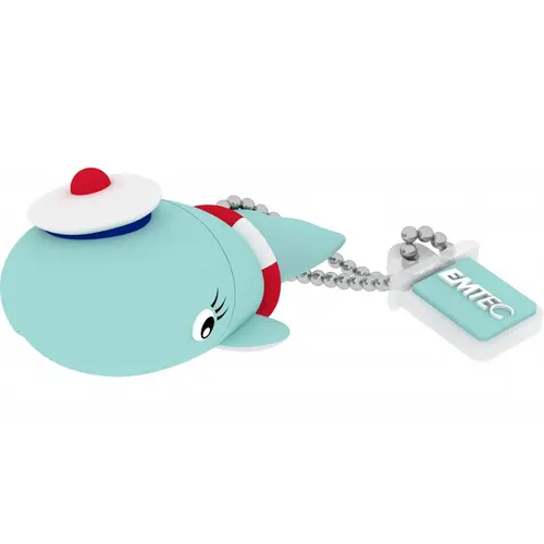 Stick USB Emtec M337 Whale, 16GB (Albastru)