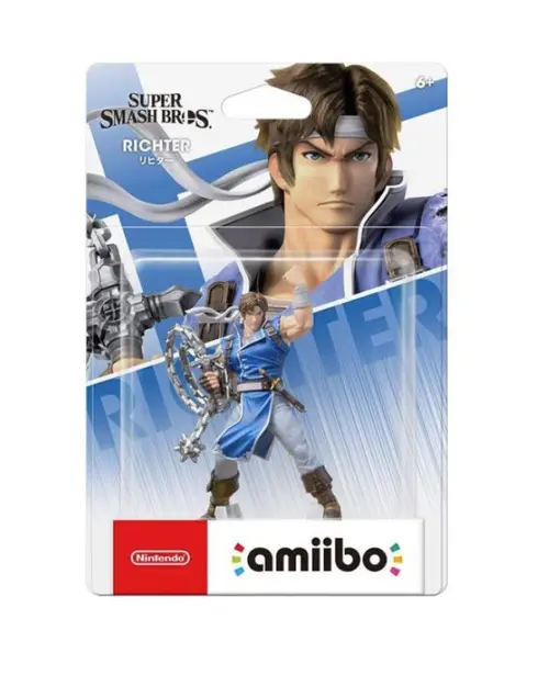 Figurina Amiibo Richter Belmont - Super Smesh (Albastru)