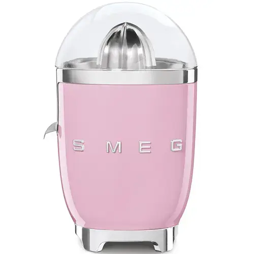 Storcator de citrice Smeg CJF11PKEU, Stilul anilor 50, 70 W, Inox (Roz)