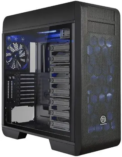 Carcasa Thermaltake Core V71 Black Tempered Glass Edition (Negru)