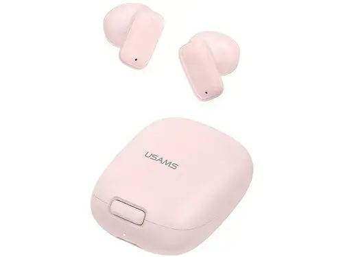 Casti True Wireless USAMS Seria ID, Bluetooth 5.3, HDP, Control tactil, Microfon (Pink)