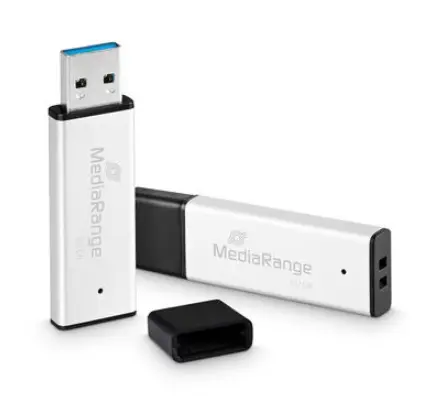 Memorie USB MediaRange MR1904, 512GB, USB 3.0 (Argintiu)