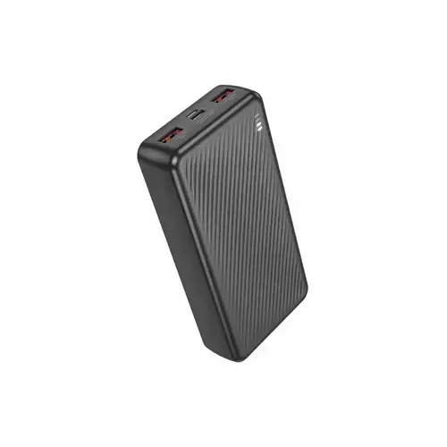 Baterie externa Borofone BJ56A, 20000 mAh, 2x USB, 1x USB-C, 22.5 W (Negru)
