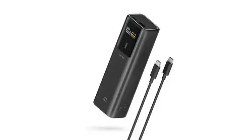 Acumulator extern Cuktech P+ Series 1C1A, 10000 mAh, 150 W, 1 x USB, 1 x USB Type-C (Negru)
