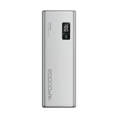 Acumulator extern Cuktech P+ Series 2C1A CUKPB200GLBK, 20000 mAh, 150 W, 1x USB, 2x USB Type-C (Gri)