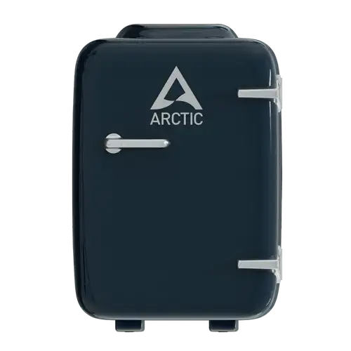 Mini frigider Arctic ACOTH00009A, 4L, functie de racire si de incalzire, alimentare 12 V/220V, (Albastru)