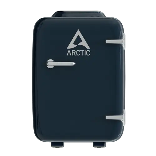 Mini frigider Arctic ACOTH00009A, 4L, functie de racire si de incalzire, alimentare 12 V/220V, (Albastru)