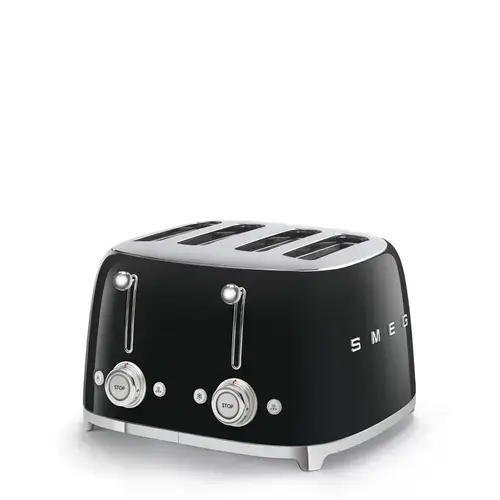 Prajitor de paine Smeg TSF03BLEU, 2000 W, 6 trepte (Negru)