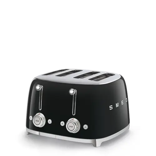 Prajitor de paine Smeg TSF03BLEU, 2000 W, 6 trepte (Negru)
