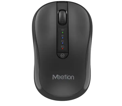 Mouse Meetion BTM185R, Wireless, USB (Negru)