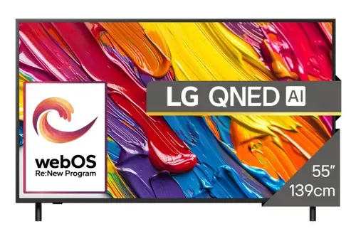 Televizor QNED LG 139 cm (55inch) 55QNED84A3C, Ultra HD 4K, Smart TV, WiFi