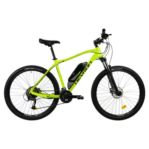 Bicicleta Electrica Devron Riddle M1.7, roti 27.5inch, cadru 490 mm, Viteza maxima25 km/h, motor 250 W, Verde