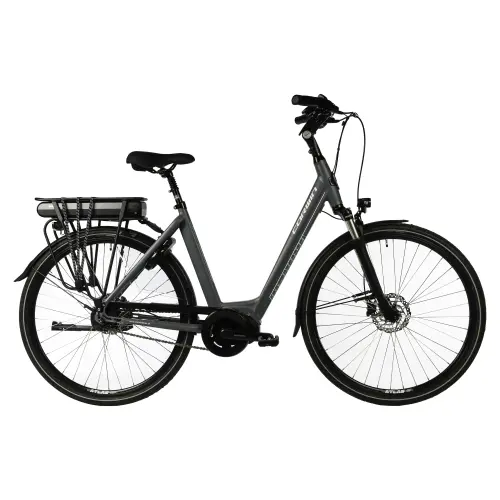 Bicicleta electrica Corwin 28428, roti 28 inch, cadru M, viteza maxima25 km/h, motor 250 W, Albastru