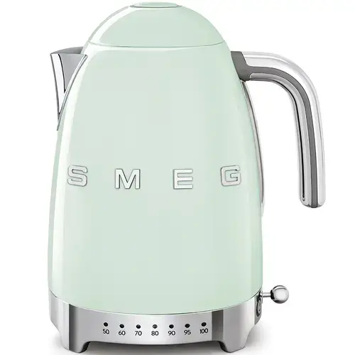 Fierbator Smeg KLF04PGEU, 2400 W, 1.7 l, temperatura variabila 50-100 C (Verde)