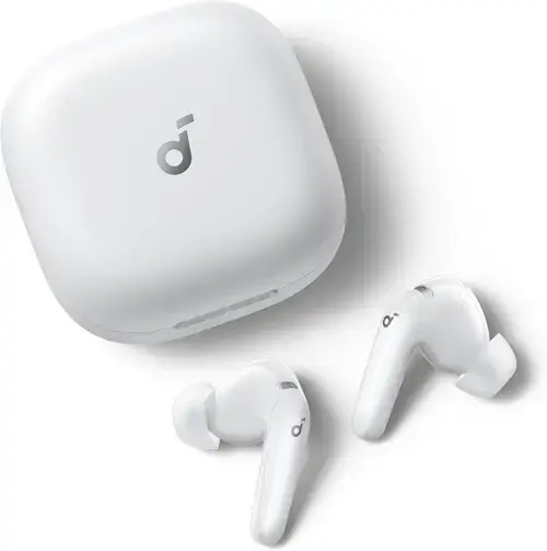 Casti True Wireless Anker Soundcore R60i, ANC, Hi-Res Sound, Autonomie 50 ore, IP55, Bluetooth 6.1 (Alb)