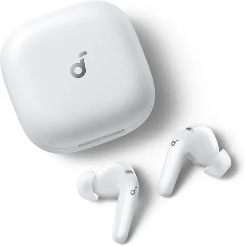 Casti True Wireless Anker Soundcore R60i, ANC, Hi-Res Sound, Autonomie 50 ore, IP55, Bluetooth 6.1 (Alb)