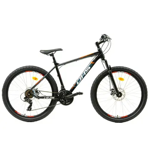 Bicicleta Mtb Dhs 2605 - 26 inch, M, Negru/Rosu