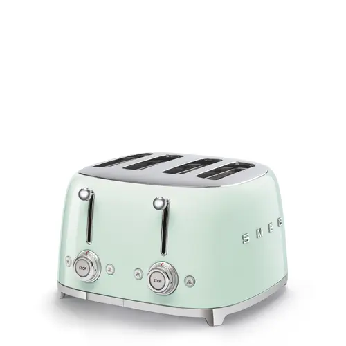 Prajitor de paine Smeg TSF03PGEU, 2000 W, 6 trepte (Verde)