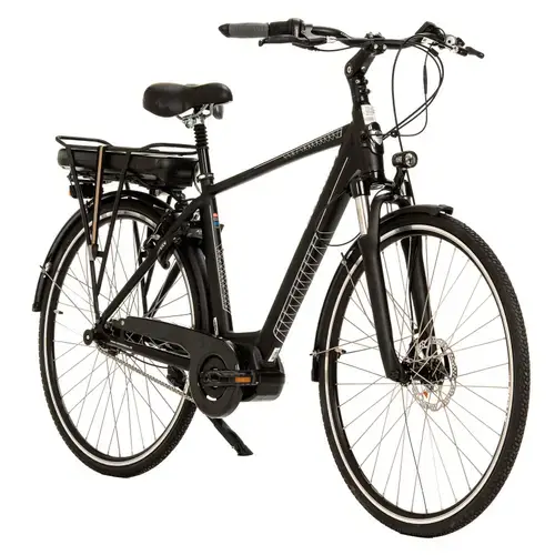 Bicicleta Electrica Corwin 28329, roti 28 Inch, cadru XL, viteza maxima 25 km/h, motor 250 W, Negru