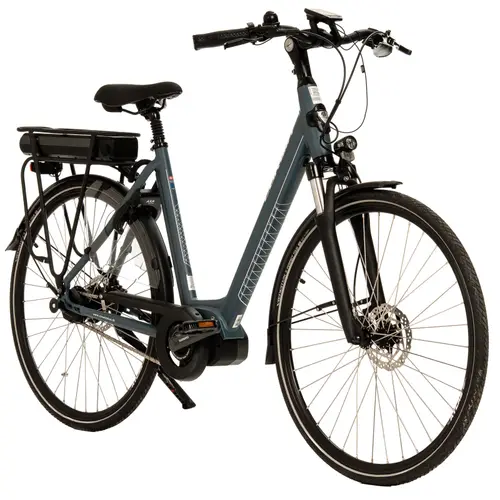 Bicicleta Electrica Corwin 28428, roti 28 Inch, cadru  XL, viteza maxima 25 km/h, motor 250 W, Albastru