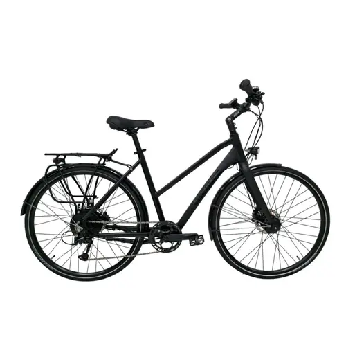 Bicicleta electrica Prophete 52581, roti 28 inch, cadru L, viteza maxima 25 km/h, motor 250 W, Negru