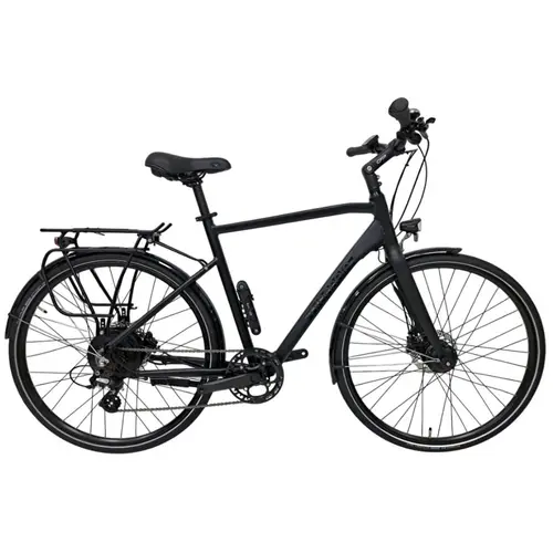 Bicicleta electrica Prophete 51581, roti 28 inch, cadru XL, viteza maxima 25 km/h, motor 250 W, Negru