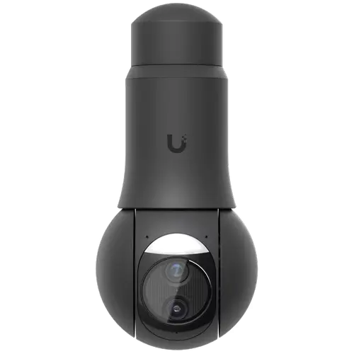 Camera supraveghere video exterior Ubiquiti UVC-G6-PTZ-B, 4K 8MP, 10x Hybrid zoom, Multi-TOPS AI Engine, IR 30m, IP66/IK04, PoE+