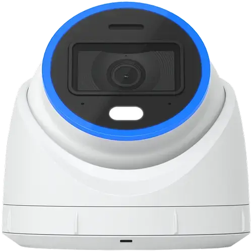 Camera supraveghere video exterior Ubiquiti UniFi AI Turret UVC-AI-TURRET-W, 4K 8MP, IR 40m, IP66/IK08, PoE+ (Alb)