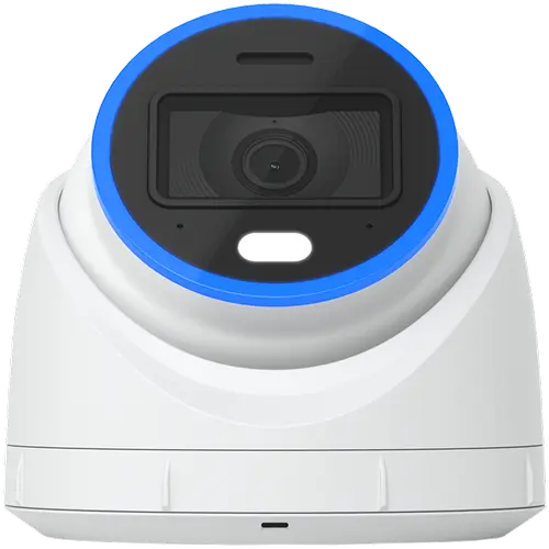 Camera supraveghere video exterior Ubiquiti UniFi AI Turret UVC-AI-TURRET-W, 4K 8MP, IR 40m, IP66/IK08, PoE+ (Alb)