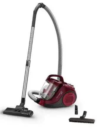 Aspirator fara sac Rowenta Swift Power Cyclonic RO2933EA, 750 W, 1.2 L (Negru/Visiniu)