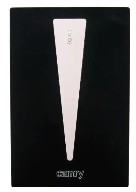 Dezumidificator Camry CR7903, 100 W, 750 ml/zi, 1.5 L, Recomandat pentru incaperi de pana la 30 mp, Oprire Automata (Negru/Alb)