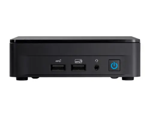 Calculator Barebone Intel NUC 13 Pro Kit NUC13ANKi7, Procesor Intel Core i7-1360P, 12 Cores, 3.7GHz up to 5GHz, 18MB, fara memorie RAM, fara stocare, Intel Iris Xe Graphis, Bluetooth, Wi-Fi (Negru)
