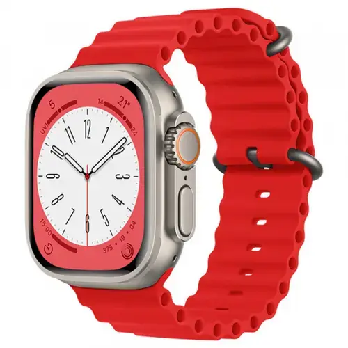 Curea Techsuit W038 pentru Apple Watch 49mm / 46mm / 45mm / 44mm / 42mm Series, Rosie