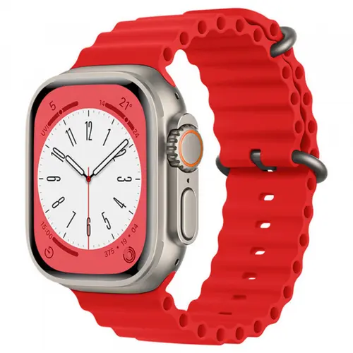 Curea Techsuit W038 pentru Apple Watch 49mm / 46mm / 45mm / 44mm / 42mm Series, Rosie