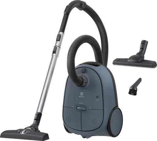 Aspirator cu sac Electrolux EB61C2DBP Linia 600, 750 W, Sac 3.5 l, S-bag, Putere ajustabila (Albastru)