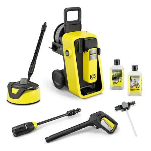 Aparat de spalat cu presiune Karcher K 5 Comfort Premium Home, 500 l/h, 2100 W (Galben/Negru)
